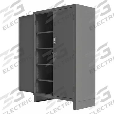 DURHAM MFG Storage Cabinet: 48 in x 24 in x 78 in - Industrial Shelf Cabinets