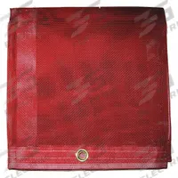 MAURITZON Tarp: 19.5 ft Lg, 11.67 ft Wd, Std Duty, 5 mil, Vinyl, Red, 10 oz/sq yd, PVC Coated (MPN MBT-12-00-1220). Key specifications — Color: Red; Brand: MAURITZON; Fabric Coating: PVC Coated.