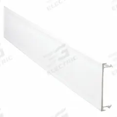 LEGRAND Cover: CableSmart 40N2, 2 Channels, 4 in Wd, 2 in Ht, Plastic, White (MPN 40N2C08WH). Key specifications — Series: CableSmart 40N2; Material: PVC; Color: White; For Use With: CableSmart 40N2 Raceways; Brand: LEGRAND; Item: Raceway Cover.