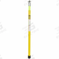 AMPROBE Adjustable Hot Stick: Extendable/Telescoping, 2.8 ft to 4.8 ft, 122 kV Max. Volt Rating (MPN TIC 410A). Key specifications — Standards: OHSA; Color: Yellow; Stick Material: Fiberglass; Manufacturer Part Number: TIC 410A; Stick Length Type: Extendable/Telescoping; Brand: AMPROBE; CAT Safety Rating: Not Rated; Compatible Manufacturer Part Number: TIC 300 PRO.