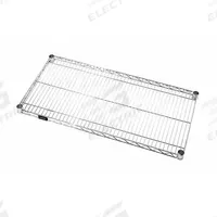 QUANTUM STORAGE SYSTEMS Metal Shelving: 48 in x 24 in, 1 Shelves, Split Sleeve, 800 lb Load Capacity (MPN 2448C). Key specifications — Recommended Environment: Dry; Material: Steel; Brand: QUANTUM STORAGE SYSTEMS; Color: Silver; Finish: Chrome.