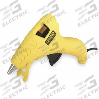 STANLEY Glue Gun: GR10, Corded, Finger Trigger Actuator, 120V. Key specifications — Standards: UL Listed; Voltage: 120V; Series: GR10; Brand: STANLEY.