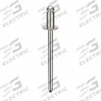 Blind Rivet,1.346" L,0.122" dia,PK500: Inch, 1 11/32 in Overall Lg, 1/4 in Body Lg, Open End, 500 PK (MPN AD42ABS201). Key specifications — Brand: POP AVDEL.