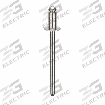 POP AVDEL Blind Rivet,1.346" L,0.122" dia,PK500: Inch, 1 11/32 in Overall Lg, 1/4 in Body Lg - Domed-Head Blind Rivets