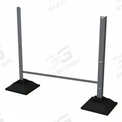 TRI-ARC Platform Support Leg: 1.7 ft Overall Ht, 36 in Overall Wd, 500 lb Load Capacity, Aluminum (MPN URTSL20). Key specifications — attr1050432: TRI-ARC; attr1050434: Silver; attr1050449: Aluminum.