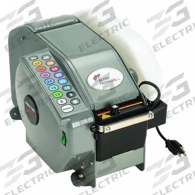 BETTER PACK Tape Dispenser: For 3 in Max Tape Wd, For 7 1/2 in Max Tape Roll Dia - Electric Kraft Tape Machines
