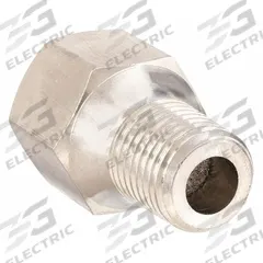 WEKSLER Pressure Gauge Snubber: Stainless Steel, Filter, Stainless Steel NPT, Oil/Water (MPN SW42). Key specifications — Snubber Type: Filter; Connection Type: NPT; Brand: WEKSLER; Material: Stainless Steel; Compatible Liquids and Gases: Oil.