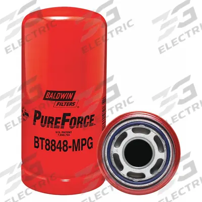 BALDWIN FILTERS Hydraulic Filter: Hydraulic Fluid, 1 3/8"-12 Thread Size, Spin-On - Spin-On Hydraulic Filters