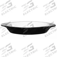 ITI Rarebit: 8 oz Capacity, 1 1/4 in Overall Dp, 4 1/8 in Overall Wd, 8 1/2 in Overall Lg (MPN WRO-8-EW-B). Key specifications — Material: Vitrified Stoneware; Brand: ITI; Color: European White/Black.