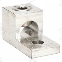 BURNDY Mechanical Connector: For Wire Size 500 kcmil – 1000 kcmil, 1 Wire Terminations (MPN KA44U). Key specifications — Brand: BURNDY; Lug Material: Tin-Plated Aluminum.