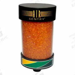 AIR SENTRY Hydraulic Tank Desiccant Breather: D Series, Silica Gel, 2 Micron Rating, 5 in Overall Lg (MPN 095D154). Key specifications — attr1257370: No Replacement Cartridge; attr1257368: No Indicating Gauge; attr1257371: D Series; attr1257355: No Check Valve; attr95771: 2; attr95774: Fluid Reservoirs; Gearboxes; Oil Storage Tanks.