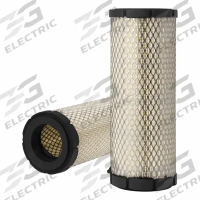 FLEETGUARD Automotive Air Filter: Round-Oval, Engine, Axial Seal, 4 1/8 in Outside Dia - Round/Oval Engine Air Filters