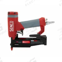 SENCO Air Nail Gun: Pin, Straight, Strip, 1/4 in NPT, Sequential, Strip Collation, 100 Nail Capacity (MPN TN11G1). Key specifications — attr1320923: SENCO; attr1320894: Sequential.