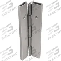 MARKAR Piano Hinge: Steel, 8 ft Leaf Ht, 1 11/16 in Leaf Wd, Screw-On (MPN FS201-02-600-HT-MP-LH). Key specifications — Material: Steel.