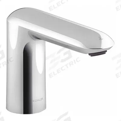 KOHLER Bathroom Sensor Faucet: Kumin, Brass, Polished Chrome Finish, Single-Post - Single-Post Sensor Bathroom Faucets