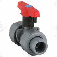 SPEARS Manual Two-Way Ball Valve: 1/2 in, CPVC, Straight, Socket x FNPT, 235 psi Max. Pressure (CWP) (MPN 1839-005C). Key specifications — Brand: SPEARS; Handle: Locking Tee.