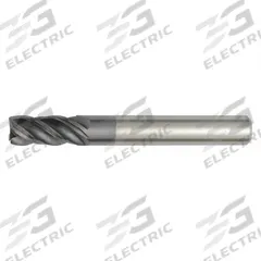 WIDIA HANITA Corner Radius End Mill: Carbide, AlTiN Coated, 4 Flute, 6 mm Mill Dia, 13 mm LOC (MPN 477806002MT)