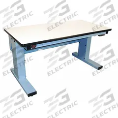 PRO-LINE Workbench: Adj Ht, Laminate, 60 in x 30 in, 1,000 lb Overall Load Capacity, Blue (MPN MVSII6030P-L14). Key specifications — Brand: PRO-LINE.