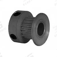 DAYTON Timing Pulley: Modified Curvilinear, Fixed, For GT Timing Belt Section, For 6 mm Belt Wd (MPN 18-2P06-6CA3). Key specifications — attr1328801: DAYTON; attr1328807: Clear Anodized; attr1328808: Powerhouse®.
