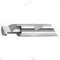 MICRO 100 Grooving Tool: 0.5000 in Shank Dia., Right Hand, 2.500 in Overall Lg (MPN QFR-118-16)
