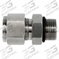 BRENNAN INDUSTRIES Compression Fitting Straight: 1 in OD x 3/4 in Pipe Fitting Size, Stainless Steel (MPN NS6400-16-12-O-SS). Key specifications — Series: NS6400; Compatible Fitting Brands: Parker CPI; Brand: BRENNAN INDUSTRIES; Fitting Size: 1 in OD x 3/4 in Pipe.
