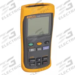 FLUKE Thermocouple Thermometer: -418°F to 1999°F, ±0.05%+ 0.3°C Accuracy, 2 Channels, USB (MPN FLUKE-53-2 B). Key specifications — Testing Functions: Differential Temperature; Accuracy: ±0.05 % + 0.3 °C; Brand: FLUKE.
