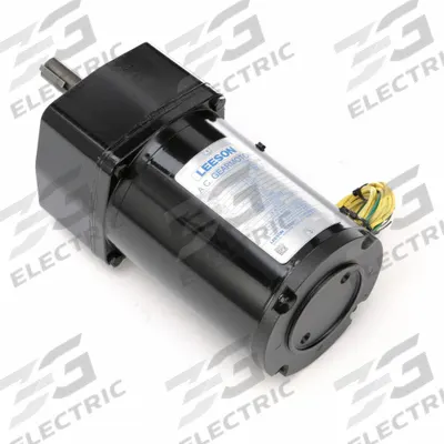 LEESON Gearmotor: Parallel, Single Output Shaft, PSC, TENV, 19 RPM, 250 in-lb Max Torque - Parallel Shaft AC Gearmotors