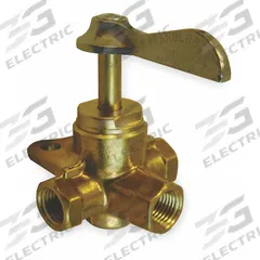 WEATHERHEAD Multiple Shut-Off Valve: For Fluids Media, 4-Way, 1/4 in Pipe Size, Brass, Female, NPT (MPN 6748). Key specifications — Brand: WEATHERHEAD.