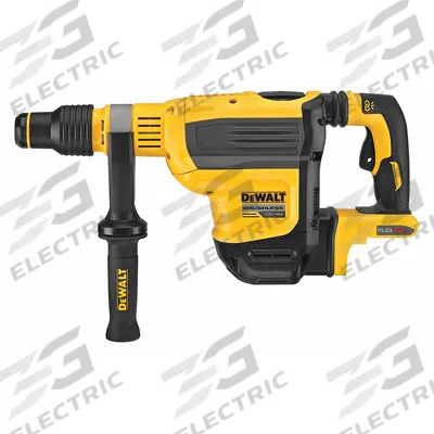 DEWALT Cordless Rotary Hammer: L-Shape, 60V DC, SDS-Max, 1 3/4 in max, (1) Bare Tool - DEWALT Cordless Rotary Hammers