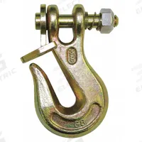 B/A PRODUCTS CO. Grab Hook: 7,100 lb Working Load Limit, 80 Hook Grade, Steel, 3/8" Thread Size (MPN G8-200-38). Key specifications — attr984695: Yellow; attr984692: B/A PRODUCTS CO.; attr1028223: None.