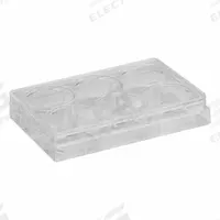 DYNALON Tissue Culture Well Plate: Sterile, 6 Wells, 3 mL, 85.2 mm_127.3 mm Dia, RNase/DNase Free (MPN CL-PT006). Key specifications — Brand: DYNALON; Body Color: Colorless; RNase/DNase Free: Yes; Well Shape: Round; Material: Polystyrene.