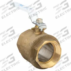 APOLLO Manual Two-Way Ball Valve: 3 in, Brass, Straight, FNPT x FNPT, 400 psi Max. Pressure (CWP) (MPN 94ALF-100-01A). Key specifications — Brand: APOLLO; Handle: Lever.