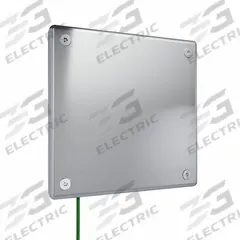 LEGRAND Wall Plate: Blank, 1 Gang, Silver, Jumbo Size (MPN WSP61B2PS). Key specifications — Brand: LEGRAND; Material: Stainless Steel; Includes: Allen Head Screws.