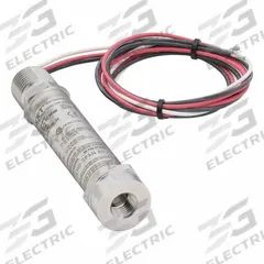 Pressure Transmitter, 60 psi (MPN E2FA5NF0215CFX03F60#). Key specifications — Process Connection Type: NPT; Intrinsically Safe: Not Specified Intrinsically Safe; Housing Material: Stainless Steel; IP Rating: IP66; Electrical Connection: 1/2 in NPT Conduit with Cable; Series: E2F; NEMA Rating: 4X; Output: 1 to 5V DC.