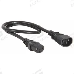 APC BY SCHNEIDER ELECTRIC Power Cord: 2 ft Lg, 3/16, C14 Plug, C13 Receptacle, H05VV-F, Rubber (MPN AP9890). Key specifications — Brand: APC BY SCHNEIDER ELECTRIC; Jacket Material: Rubber.