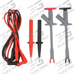 APPROVED VENDOR Test Lead Kit: CAT III 1000V, Alligator Clip/Std Probe, 1,000 V Max Volt, 4 ft Lg (MPN 4WRD8). Key specifications — Brand: APPROVED VENDOR.