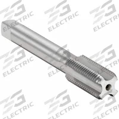 OSG Straight Flute Tap: M12x1 Metric, OH3 / 4H-6H, 4 Flute, Bottoming Chamfer - Straight-Flute Machine Taps for Aluminum