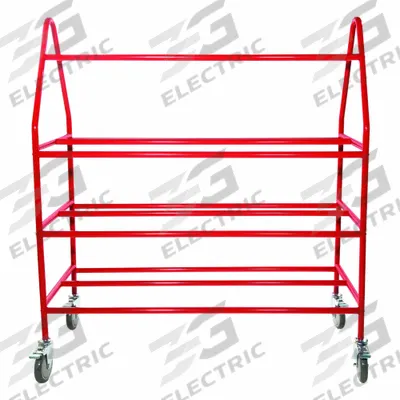 CHAMPION SPORTS Ball Cart: 51 in Overall Lg, 18 1/2 in Overall Wd, 54 in Overall Ht, Steel - Equipment Racks
