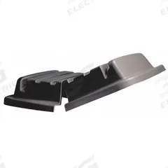 RUBBERMAID COMMERCIAL PRODUCTS Cube Truck Lid: 44 1/8 in L 31 in W 8 1/2 in H, Fits 14 cu ft, Black (MPN FG461500BLA). Key specifications — Lid/Cover Material: MDPE; For Use With Grainger Item Number: 5Z206; For Use with Series: Universal; Brand: RUBBERMAID COMMERCIAL PRODUCTS; Color: Black.