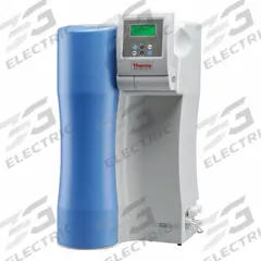 THERMO SCIENTIFIC Water Purification System: Type II Water, 20 L/hr Flow Rate, 10 Mohm.cm at 25°C (MPN 50132125). Key specifications — Manufacturer Part Number: 50132125; Brand: THERMO SCIENTIFIC; Product Type: Water Purification System; Purified Water Type: Type II Water; Feed Connection: 3/4" NPT; Feed Water Monitoring: No; Feed Source: Tap Water; Impurities Removed: Ions.