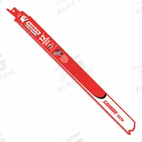 DIABLO Reciprocating Saw Blade: 10 Teeth per Inch, 12 in Blade Lg, 0.05 in Blade Thick, Steel, 3 PK (MPN DS1210CF3). Key specifications — attr1109198: 10; attr1109200: Rigid for Straight Cuts; attr1109201: Straight; attr1109209: DIABLO.