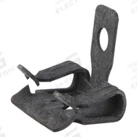 Hammer-On Beam Clamp: Steel, 1/8 in to 1/4 in, 1 in Overall Lg, 200 lb Load Capacity (MPN BE-2-4). Key specifications — Beam Flange Thickness: 1/8 in to 1/4 in; Compatible Pipe Size: 1/4 in; Load Capacity: 200 lb; Overall Length: 1 in; Overall Width: 1 in; Overall Height: 1 in; Material: Steel; Finish: Zinc Plated.