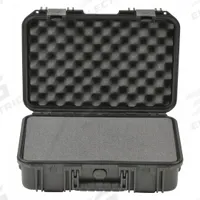 SKB Protective Case: 10 in x 16 in x 5 1/2 in Inside, Pick and Pluck, Black, Stationary, 5 lb Wt (MPN 3I-1610-5B-C). Key specifications — Closure Type: Latches; Brand: SKB; Carry-On Size: Yes.