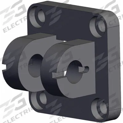 SMC Mounting Bracket: Clevis, Fits 63 mm Bore Dia, 75 mm Overall Lg - Clevis Mounting Hardware