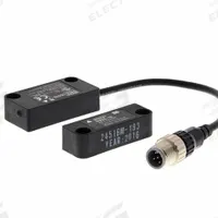 OMRON Non-Contact Door Switch: D40A Series, 1NO, 0.15 m Cable Lg, 15 mm On Sensing Distance, LED (MPN D40A-1C015-F). Key specifications — Brand: OMRON; Indicating Light: LED; Series: D40A; Termination Type: Screw.