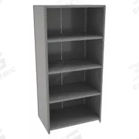TENNSCO Metal Shelving: Standalone, Light-Duty, 36 in x 24 in, 72 in Overall Ht, 5 Shelves (MPN ESPC-2436). Key specifications — attr37568: Unassembled; attr35449: Steel; attr37560: Steel; attr37567: Gray; attr33121: TENNSCO.