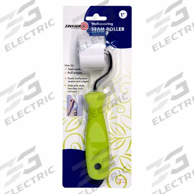 ZINSSER Wallpaper Seam Roller: Seam Roller, 1 in Wd, 1 Pieces, Seam Roller - Seam Rollers