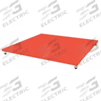 B-TEK Floor Scale: 10,000 lb Wt Capacity - Imperial, 2 lb Readability, Floor Scale, 48 in x 48 in (MPN BT-F-4848C). Key specifications — Weighing Units: lb; Platform Material: Steel; Connection Ports: Indicator Cable; Brand: B-TEK; Readability: 2 lb.