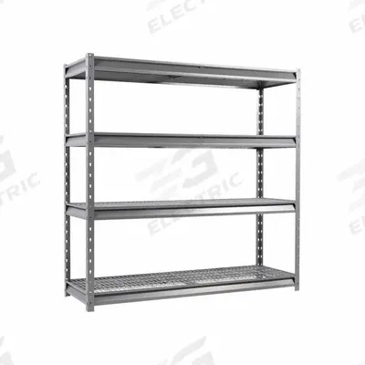 APPROVED VENDOR General Purpose Boltless Metal Shelving: Standalone, Extra Heavy Duty - Heavy-Duty Wire Decking Boltless Shelving