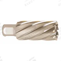 SLUGGER BY FEIN Annular Cutter: 17 mm Cutter Dia, 2 in Max Cutting Dp, Bright, High Speed Steel (MPN 63134169102). Key specifications — attr253884: No; attr253885: Bright; attr253886: High Speed Steel; attr253887: Weldon Flat; attr253888: Fractional Inch; attr277149: SLUGGER BY FEIN.